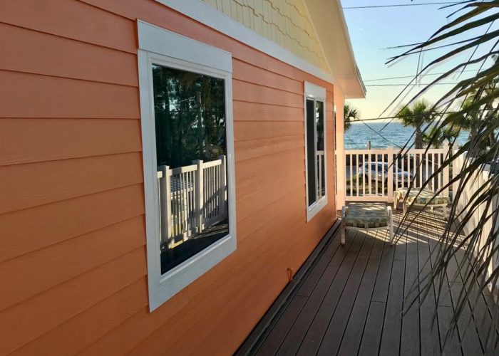 Villa A north side of balcony Villa A north side of balcony