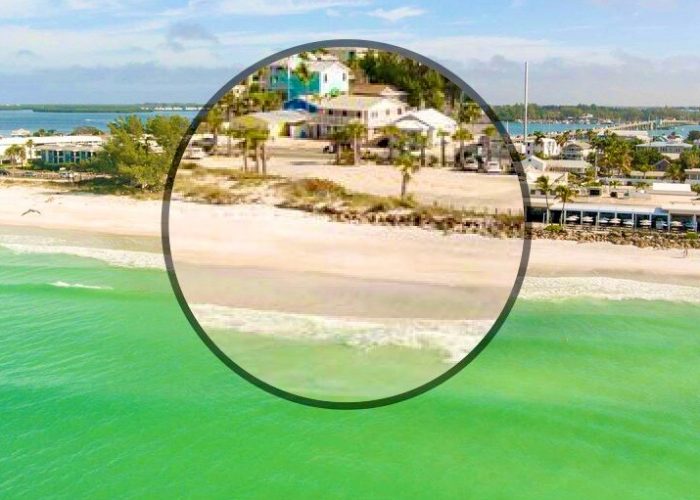 Aerial View Zoom of Salty Living